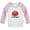 Long Pink Raglan T-shirt, variant on iDzn T is For Tomato Funny T shirt For Baby, Newborn Babies T-shirts, Infant Tops, 0-24M Kids Graphic Tees Clothing (Long Pink Raglan T-shirt, 0-6 Months)