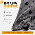 thumbnail image 5 of XL Microfiber Dog Bath Towel, 100×60CM Super Absorbent Quick-Drying Pet Grooming Towel for Small, Medium & Large Dogs and Cats, Machine Washable, 5 of 9