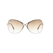 Tom Ford Women's "Colette" Oversized Round Sunglasses FT02050