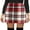 Red, variant on Blotona Women Wool Plaid Mini Skirt High Waist Winter Wool Pencil Skirt Elegant Casua Vintage Mini Pencil Skirts Preppy Clothes for Teen Girls