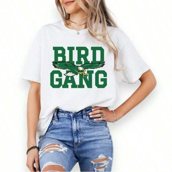 Sweatshirt, Bird Gang Tee, Philly Football Apparel, Game Day Shirt, Fan Gear, Pe