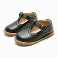 Girl's TStrap School Uniform Dress Shoe Mary Jane Flat