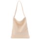 thumbnail image 1 of Bolso de mano para mujer, de gran capacidad, de PU, casual, de paja, simple, para viajes diarios (blanco) Tmvgtek Para Estrenar, 1 of 9