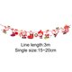 thumbnail image 3 of Banner navideño 2023, decoraciones navideñas para el hogar, guirnalda, Papá Noel, regalo de Navidad, decoración de Navidad, Año Nuevo 2024, 3 of 5