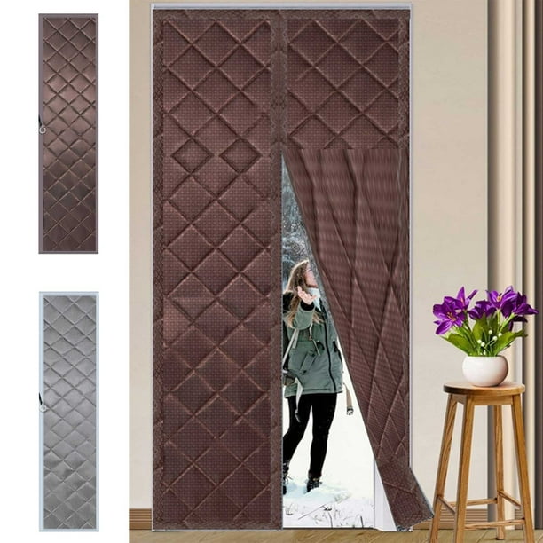 Cortina de Protección Térmica Magnética Xihbxyly Puerta Plegable
