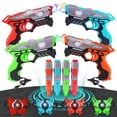 thumbnail image 1 of Pistola láser VATOS Upgrade recargable con 4 pistolas y 4 chalecos, 1 of 8