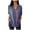 r-833Blue182, variant on Womens Blouse Solid Color Short Sleeve V-Neck Button Split Shirt Comfortable Leisure Womens Blouses