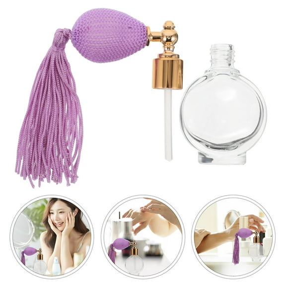 RENACLIPY Mist Spray Bottle Glass Violet 1Pcs