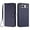 YB03, variant on Leather Wallet Phone Case, 3 Card Slots Flip Folio Cover with Kickstand, Hand Strap, Shockproof Protective Phone Purse Case Compatible with VIVO X300 FE/S50 Pro Mini 5G Domestic-Blue