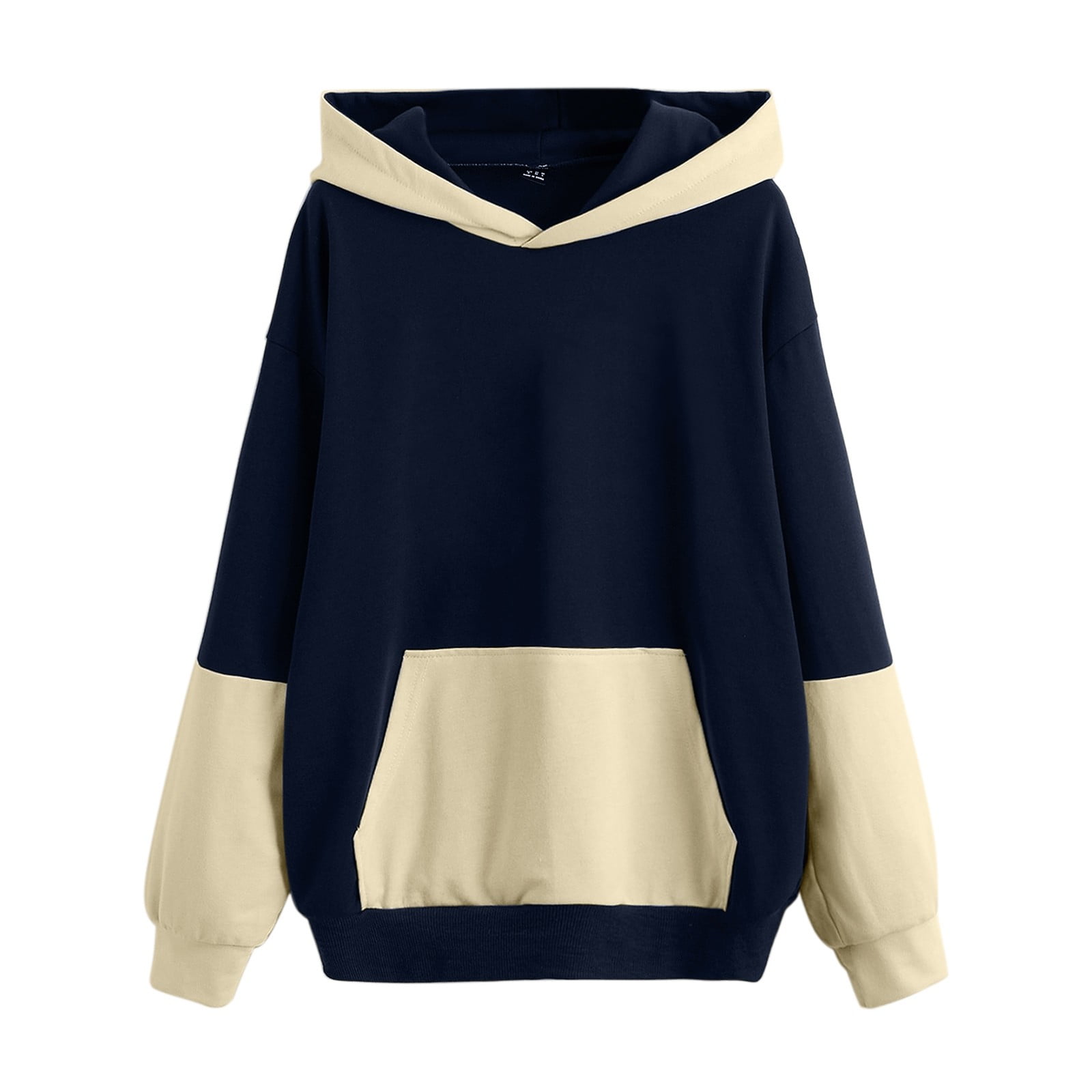 CYJ-shiba Women Fashion Long Sleeves Color Block Zip Up Sweatshirt Top