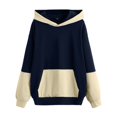 thumbnail image 4 of Vedolay Oversized Sweatshirt for Women 2023 Hoodies for Women 2023 Casual Oversized Hoodies 2023 Fall Winter Pullover Tops with Pockets,Navy S, 4 of 4