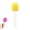Yellow, variant on Karaoke Lab Test Tube & Microphone Cover Set, 1.18 x 7.28 in Plastic Tubes with Caps, Music Party Favors & Science Decor