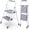 Gray, variant on Beddle 2 Step Ladder, Portable Folding Step Stool Heavy Duty, Anti-Slip, Lightweight