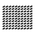 thumbnail image 1 of BELOVING 100Pcs Earphone Wire Clips Universal 360 Degree Rotating Headset Cord Clamps Style C, 1 of 10