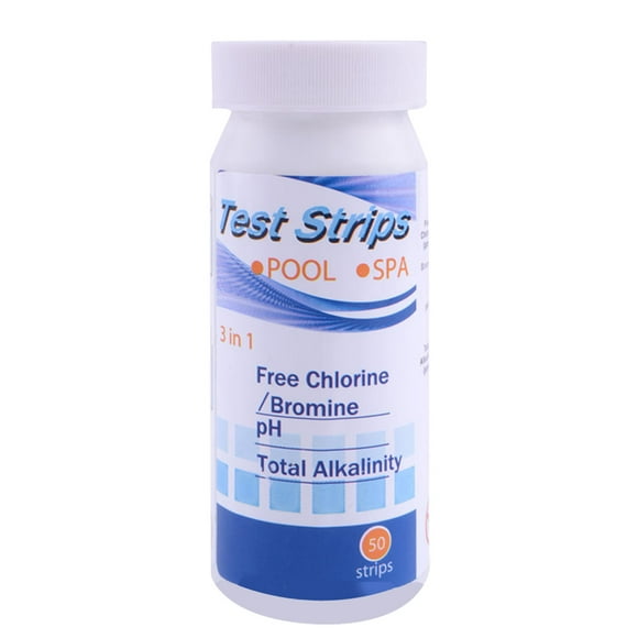 ZOUSSIQI Water Test Strip PH Value Total Hardness Test Strip Pool Test Strip for Aquarium Pond 3 in 1 JU316-69368