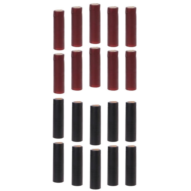 Cápsulas Termorretráctiles De PVC Con Lengüeta De Rasgado Adecuada Para Botellas De Botellas Retráctiles Para Vino Casero, 200 Unidades
