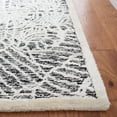 thumbnail image 3 of SAFAVIEH Precious Dylan Abstract Area Rug, Black/Ivory, 4' x 6', 3 of 8
