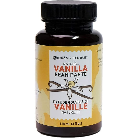 Pure Vanilla Bean Paste by LorAnn Flavor Oils, 4 fl oz