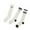 White, variant on Girls Crew Socks Kids Toddler Girls Spring Summer High Sock Lightweight Breathable Mid Calf Socks with Bow Design Socks Kids White L
