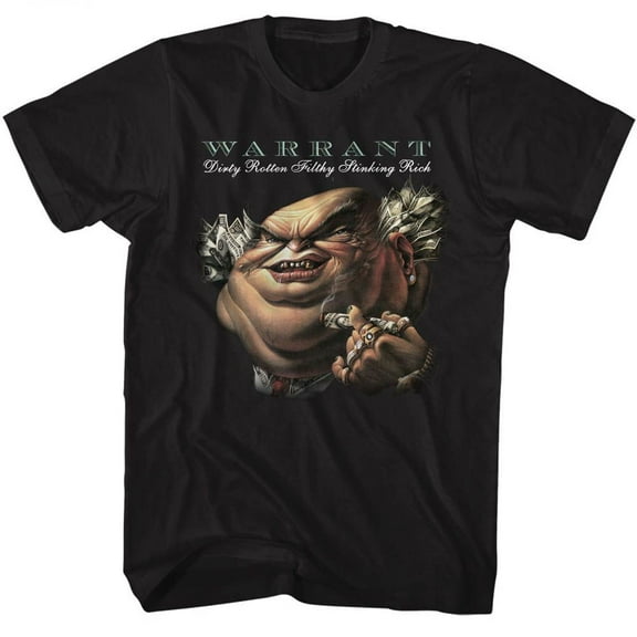 Warrant Drfsr Black Adult T-Shirt 4Xl