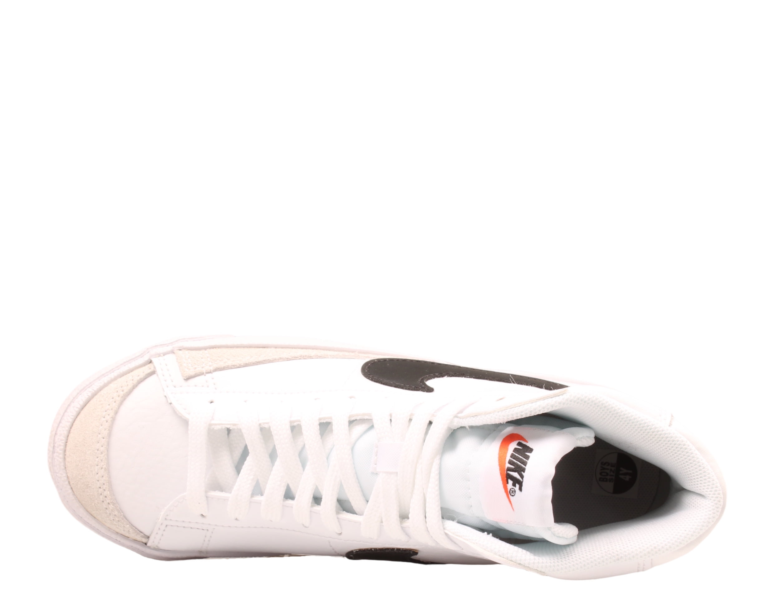 Nike Boy's Blazer Mid '77 (Big Kid) White/Black/Team Orange 7 Big Kid M