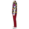 thumbnail image 3 of Men's Ace Ventura  Classic Shirt Red Striped Pants Pet Detective Outfits Adult Suit, 3 of 7