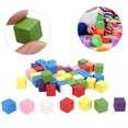 thumbnail image 4 of Colored Block Set Pinewood Toy Children Pine Wood Color Block 2 Sets Wooden Pine Boards Pine Timber Pine, 4 of 8