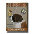 thumbnail image 1 of Epic Graffiti 'St Bernard Ice Cream,' by Fab Funky, Canvas Wall Art, 26"x34", 1 of 3
