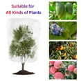 thumbnail image 2 of Bird Netting for Trees Fruit Protection Bags with Drawstring Plant Covers 4.59 Ft x 3.93Ft Garden Plant Barrier Netting Bags for Vegetables Fruits Flower 4-Pack, 2 of 9