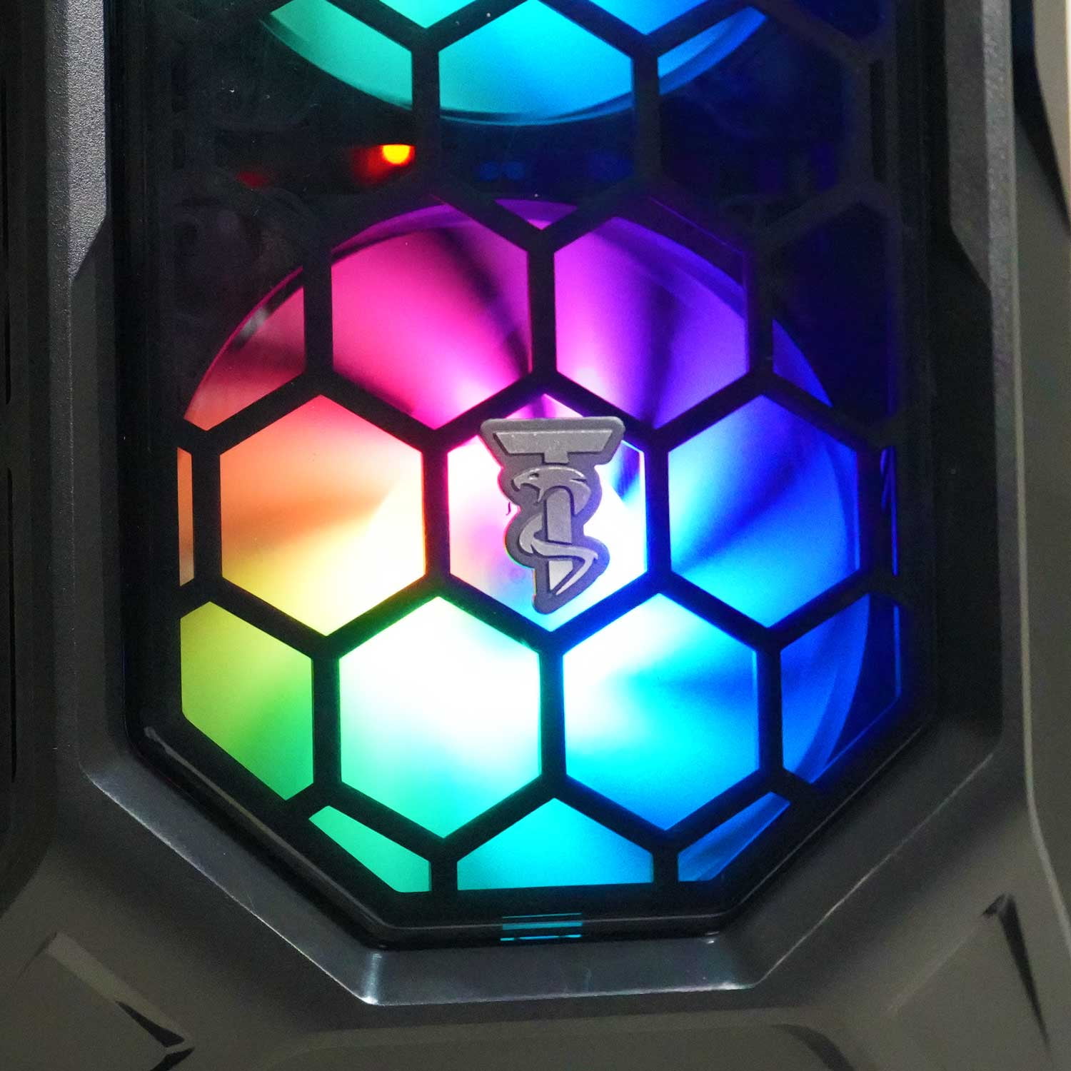 ViprTech Ghost Gaming PC - AMD Ryzen 7 (4.4Ghz), RX 580 8GB, 16GB DDR4, 500GB SSD, Desktop, Onyx Black