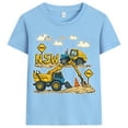 thumbnail image 5 of Little Hand Toddler Boys T-shirts 3 Pack Summer Cars Graphic Cotton Shirts Tops 3T, 5 of 5
