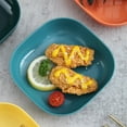 thumbnail image 5 of TEAFIRST Sets of 20 Pieces Plastic Dinnerware , Unbreakable and Reusable BPA Free Multicoloured, 5 of 9