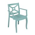 thumbnail image 3 of Zeus Set of 4 Stackable Armchair-Blue, 3 of 5
