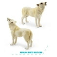thumbnail image 3 of 5pcs Realistic Wolves PVC Desktop Ornaments Lovely Educational Animals Model Toys for Living Room Desktop Decoration, 3 of 7