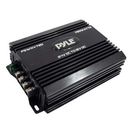 720 Watt Power Supply PYLE PSWNV720 - 24V to 12V Power Step-Down - Vehicle DC Power Supply Converter, 720 Watt (For 24V Car/Truck, Van, Bus, Trailer, RV) ()