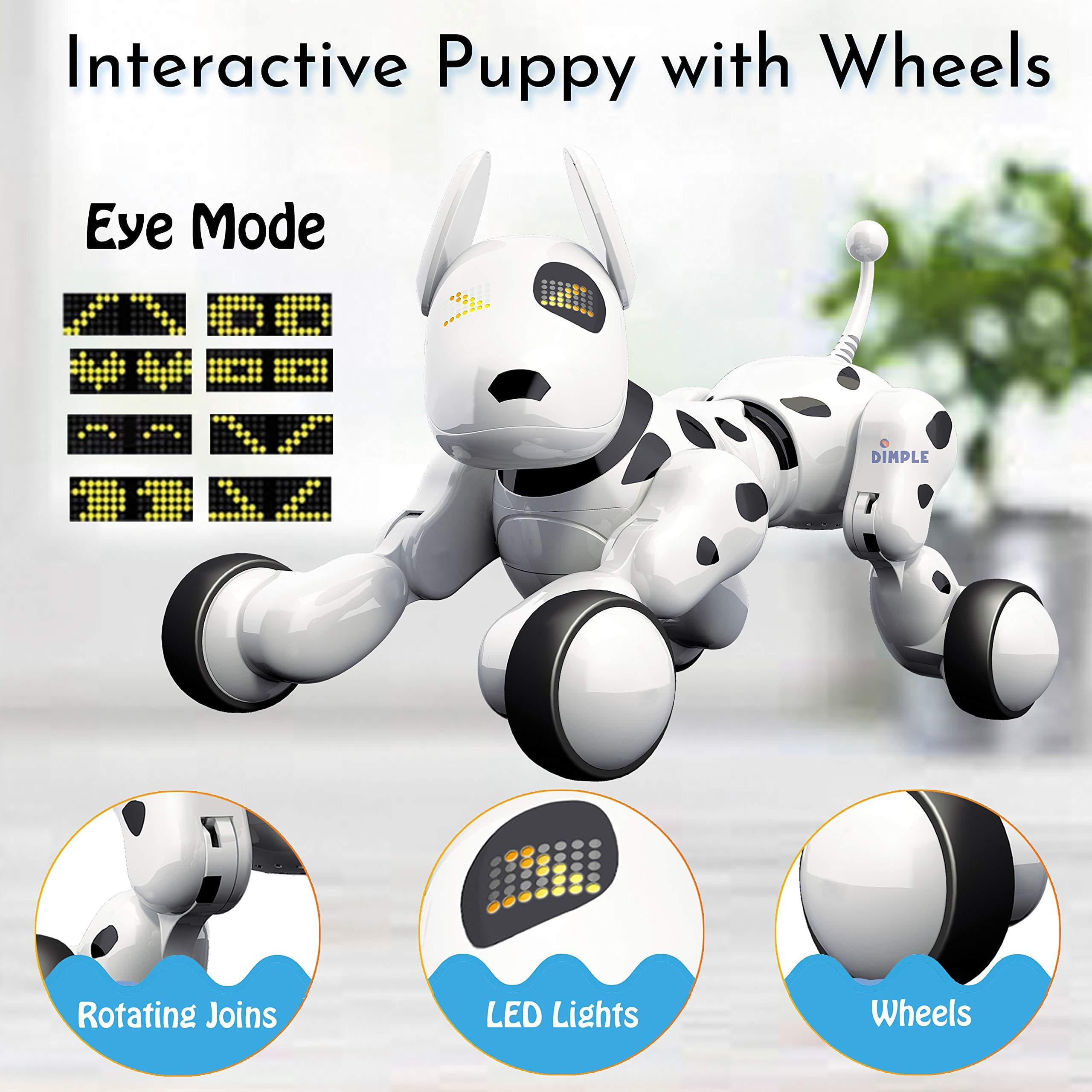 Interactive Robot Puppy With Wireless Remote Control RC Animal Dog Toy That Eye 