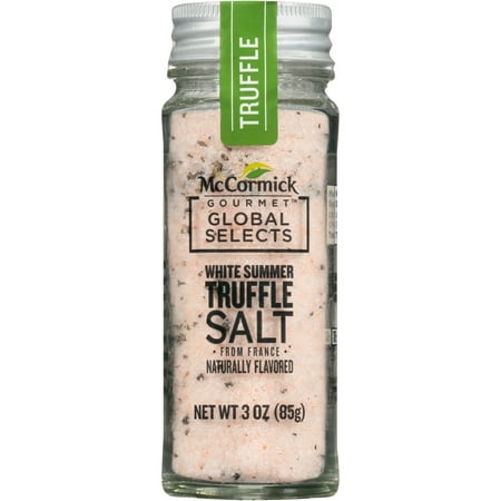 McCormick Gourmet Global Selects White Summer Truffle Salt from France, Naturally Flavored, 3