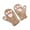 Beige, variant on Cute Cat Paws Full Finger Gloves Fluffy Plush Winter Warm Mittens Hand Warmer for Women Teenager Girls