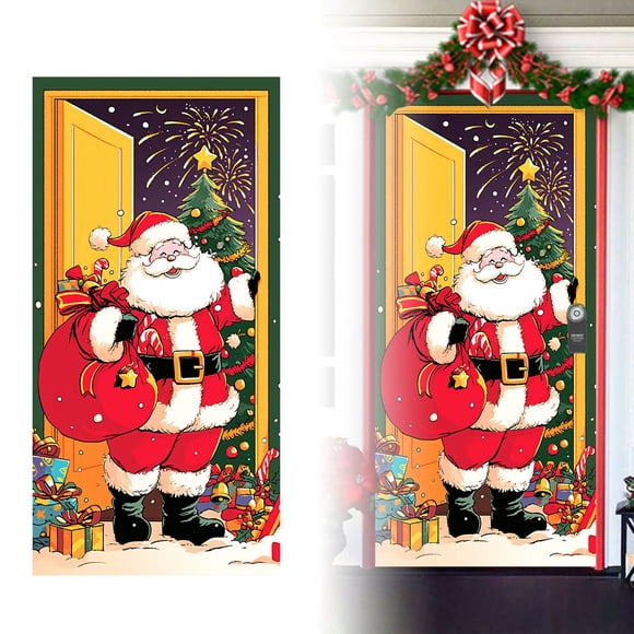 BKER Custom Printed Door Curtains Fabric Hanging Tapestry For Home And Room Divider Privacy Screen