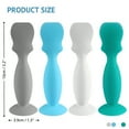 thumbnail image 3 of 4 Pack Baby Diaper Cream Brush, Diaper Cream Spatula Applicator Silicone Baby Butt Paste Spatula for Babies, Newborn, 3 of 11