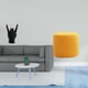 thumbnail image 2 of Estatua De Gesto De Mano De Roca, Escultura De Dedo, Artesanía Creativa Con Señal De Mano Para Decoración De Apartamento, Dormitorio, Restaurante, Con Reposapiés Otomano Redondo, Taburete,, 2 of 8