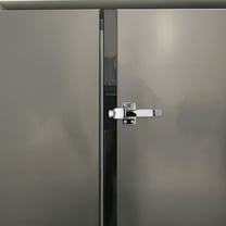 Clispeed Replacement Fridge Handle Aluminium Alloy Silver 1Pcs