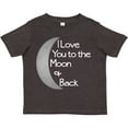 thumbnail image 3 of Inktastic I Love You to the Moon & Back. Boys or Girls Toddler T-Shirt, 3 of 5