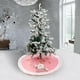 thumbnail image 5 of Falda para árbol de Navidad de 96 cm, funda para pie para árbol de Navidad (Papá Noel), decoración para árbol de Navidad, falda para árbol de Navidad, tapete para árbol de Navidad, tres dimensiones, 5 of 5