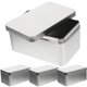 thumbnail image 5 of 4 cajas de lata metálicas con tapa, organizador para el hogar., 5 of 7