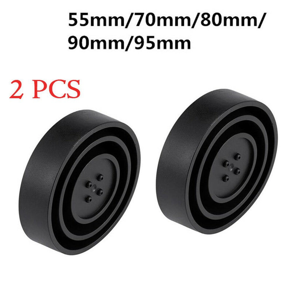 uxcell 2pcs 80mm Rubber Waterproof Car LED HID Headlight Dust Cover Seal Cap Housing 