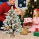 thumbnail image 5 of Mini Árbol de Navidad ININ 61 cm Nevado con Luces LED, 5 of 7