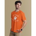 thumbnail image 3 of Halloween Just Hangin With My Boo Ghost Mens T Shirt, 3 of 5