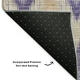 thumbnail image 3 of Addison Rugs Mayfield Washable Transitional Southwest Purple Rectangle Rug, 1'8" x 2'6", 3 of 5