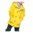 thumbnail image 3 of Rokka&Rolla Boys' Waterproof Rain Coats Rubberized Jackets, Sizes 4-12, 3 of 8
